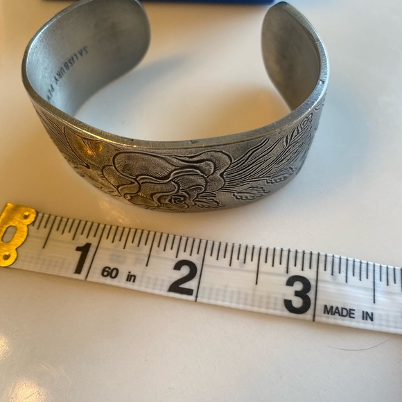 Vintage Pewter Bracelet - Picture 7 of 11